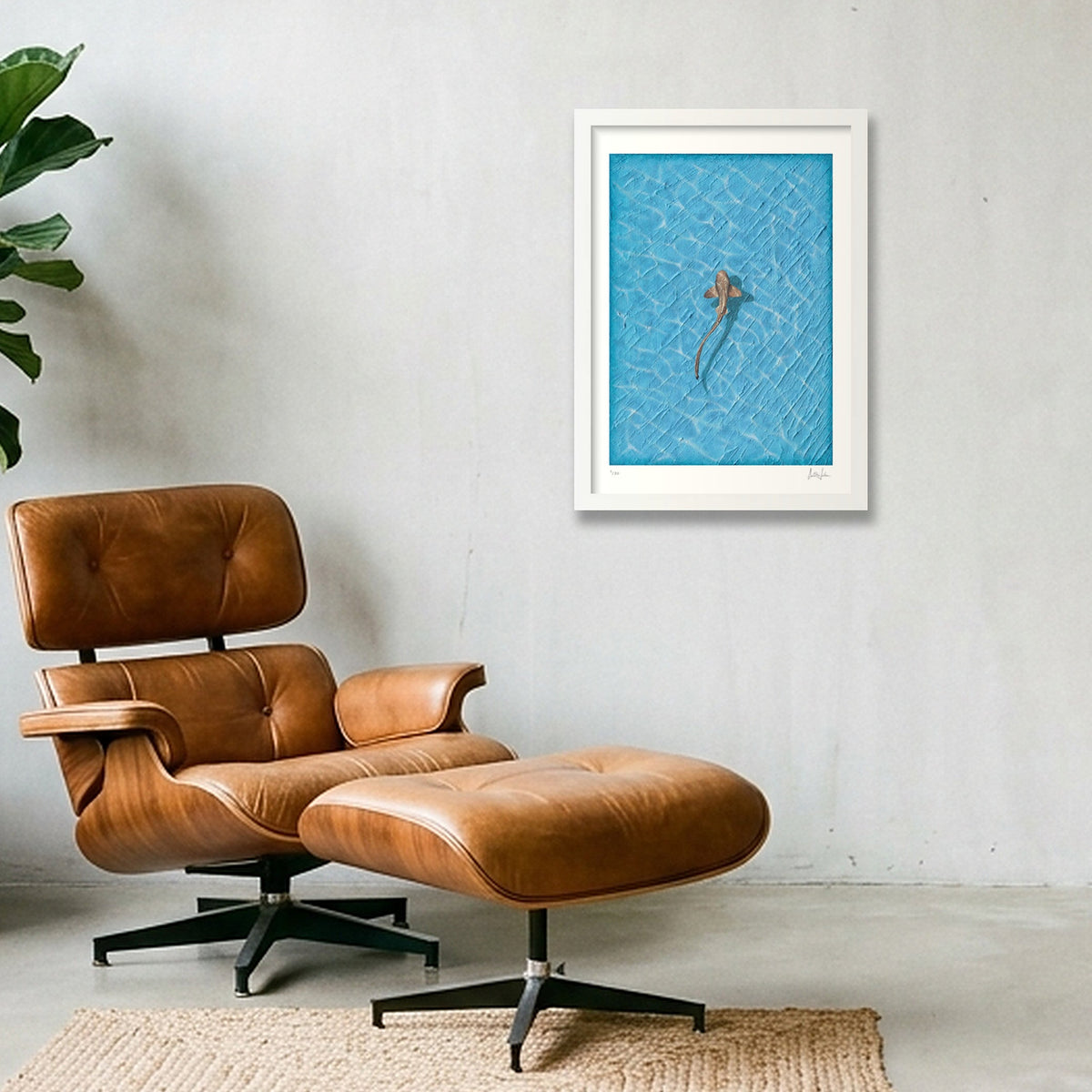 REEF - LIMITED FINE ART PRINT — A3 (30×42cm, 12×17") White Frame