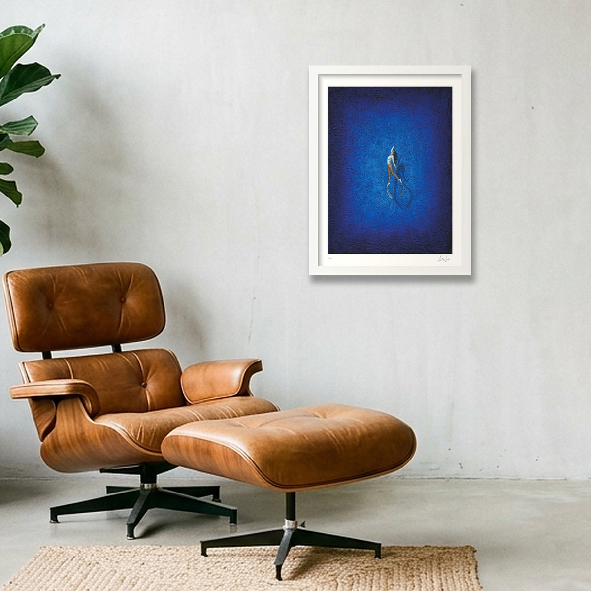 HALO - LIMITED FINE ART PRINT — 30×40cm, 12×16" White Frame