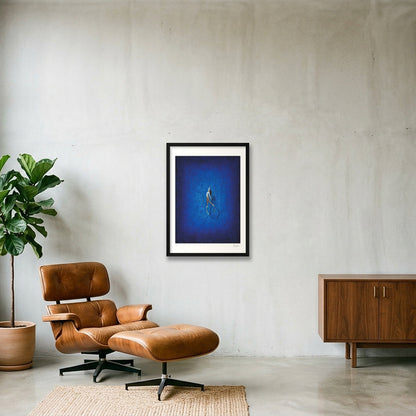 HALO - LIMITED FINE ART PRINT — 42×59cm, 17×23" Black Frame