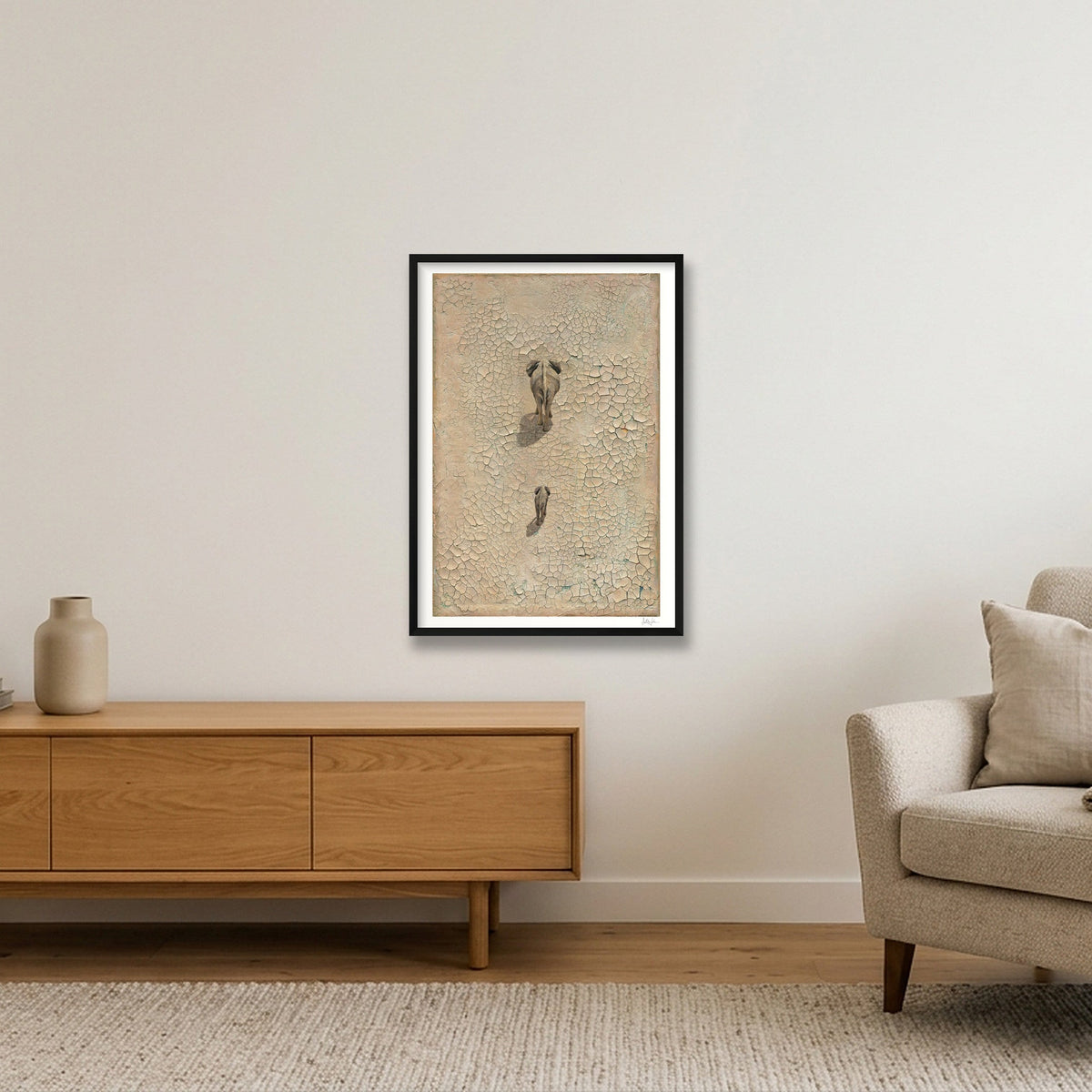 LIFE ON EARTH | Studio Edition — A1 (59×84cm, 23×33") Black Frame