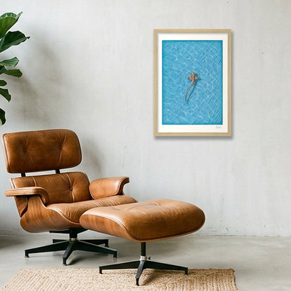 REEF - LIMITED FINE ART PRINT — A3 (30×42cm, 12×17") Oak Frame