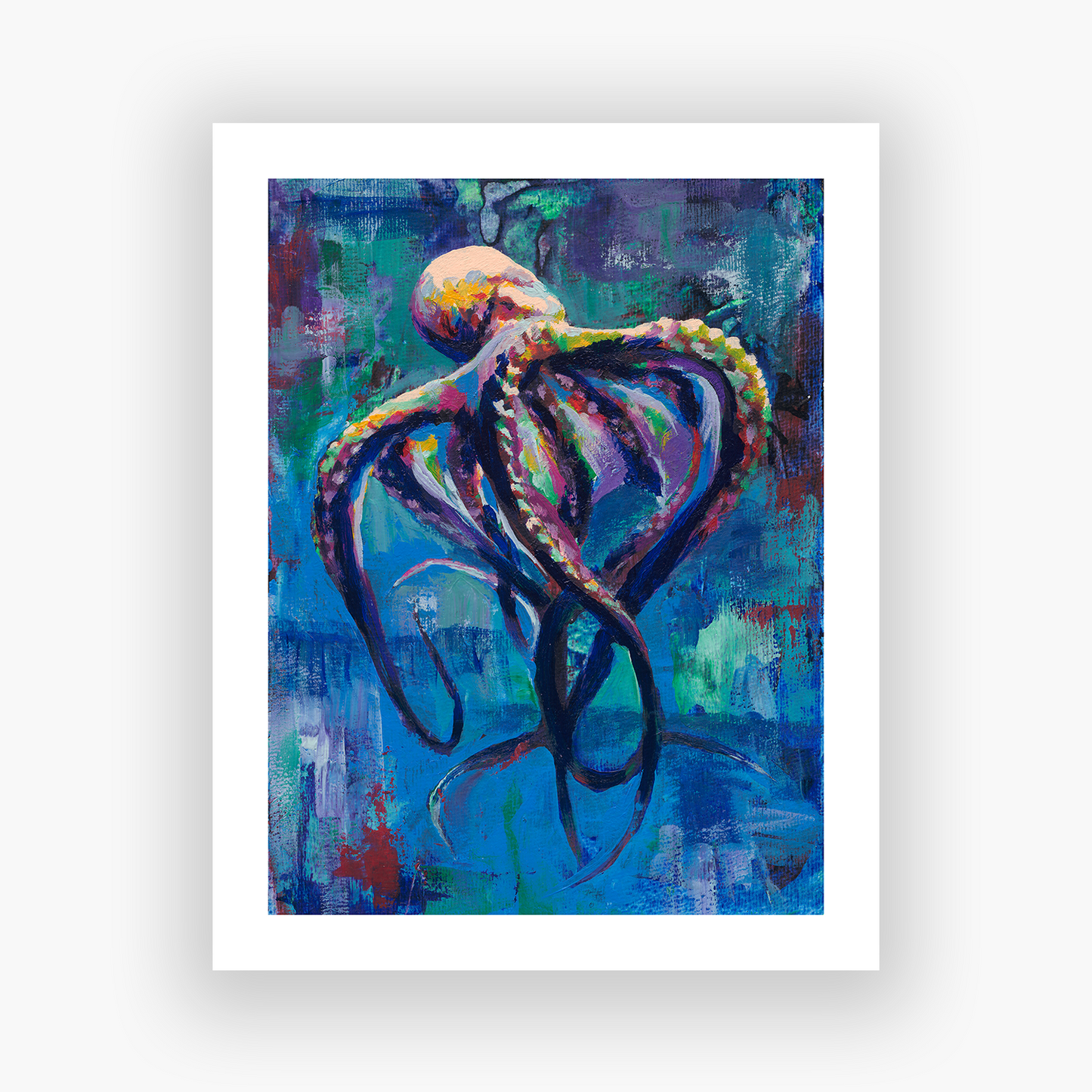 OKTOPIA | Druck in limitierter Auflage - Handveredelt