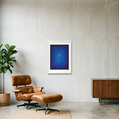 HALO - LIMITED FINE ART PRINT — 42×59cm, 17×23" White Frame