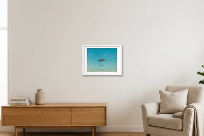 Sons of the Sea — 40×30cm, 16×12" White Frame