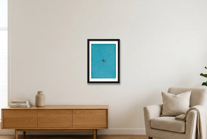 Azure — A3 (30×42cm, 12×17") Black Frame