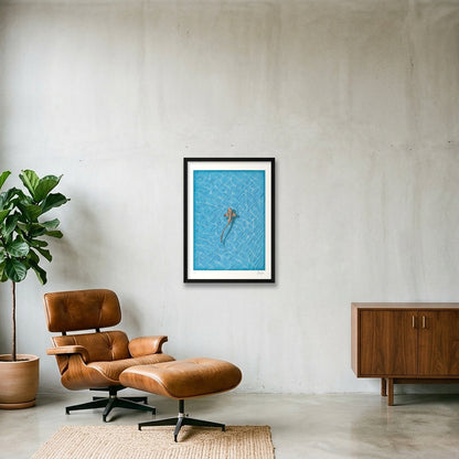REEF - LIMITED FINE ART PRINT — 42×59cm, 17×23" Black Frame