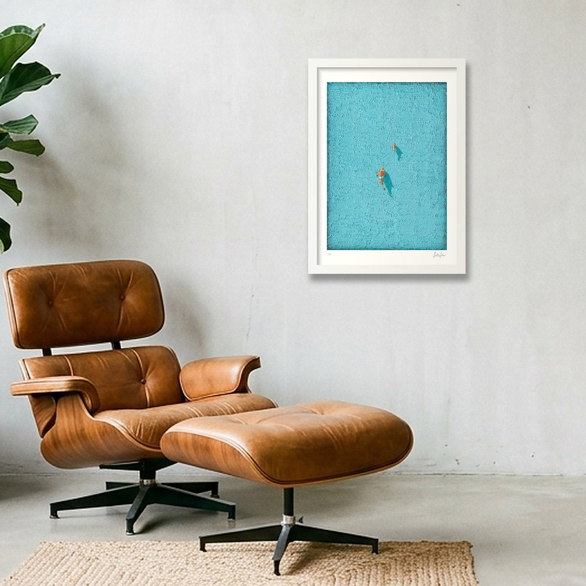 FATHER - LIMITED FINE ART PRINT — A3 (30×42cm, 12×17") White Frame